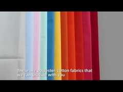 نسيج قميص من قطعة القطن